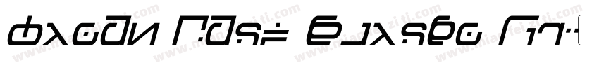 Facon Bold Italic Ve字体转换